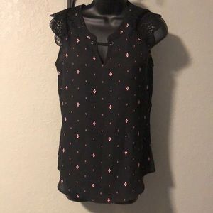 Cute women’s sleeveless blouse